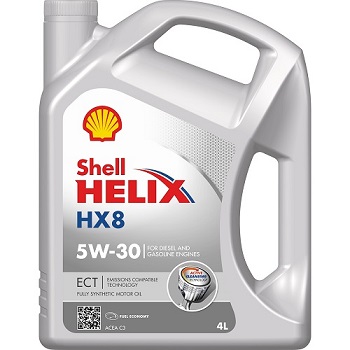 Shell Helix HX8 Synthetic Ect C3 5W30 4 L