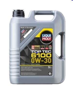 LIQUI MOLY 0W30 Motor Yağı Top Tec 6100 5 LT