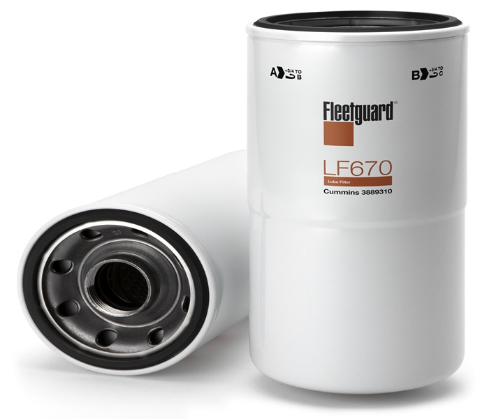 FLEETGUARD LF670 YAĞ FİLTRE