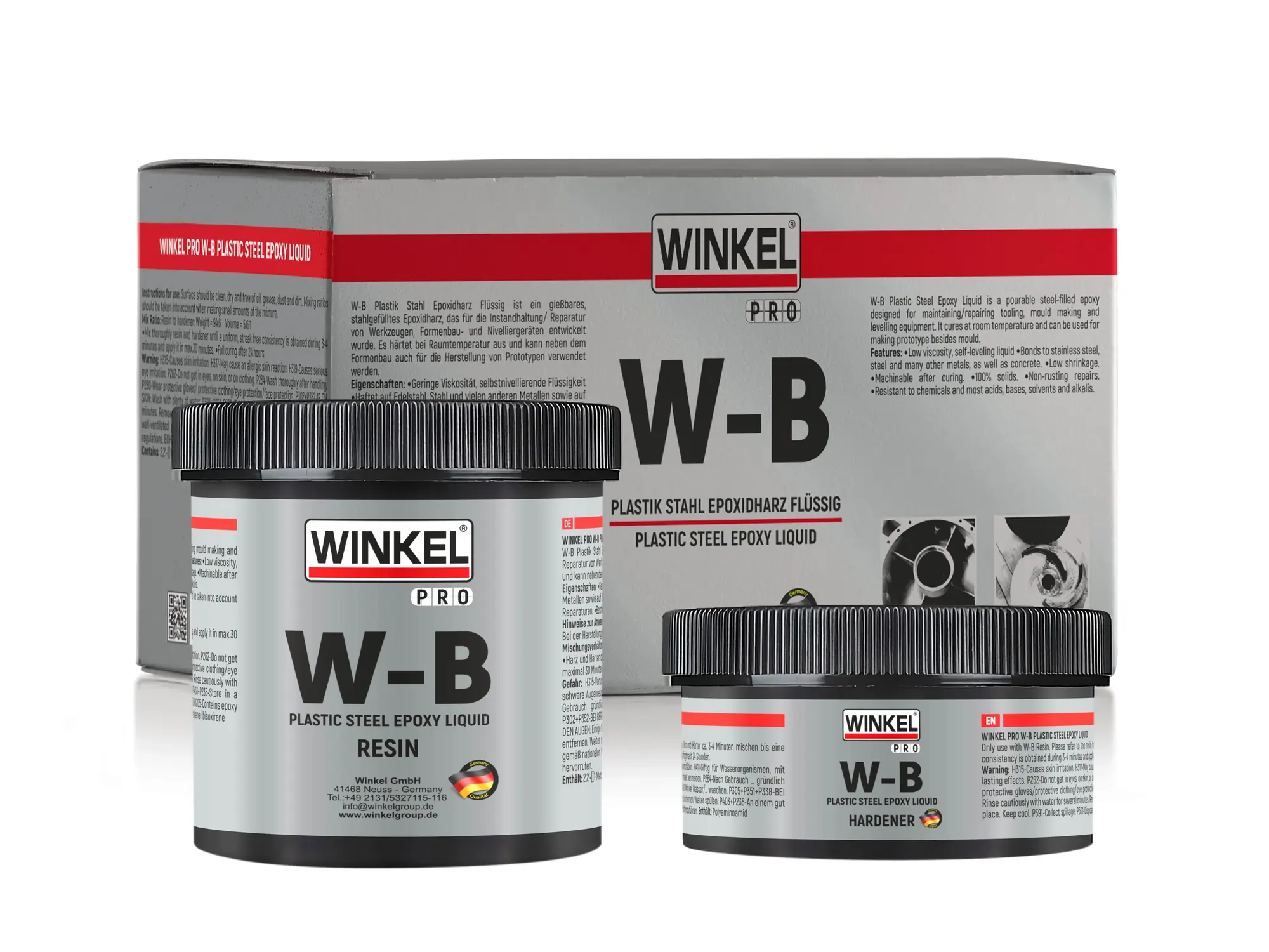 WINKEL PRO W-B Çelik Epoksi Sıvı