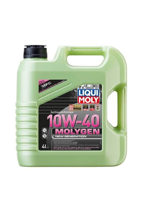 LIQUI MOLY 10W40 Motor Yağı Molygen New Generation 4 LT