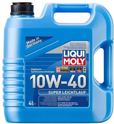 LIQUI MOLY 10W40 Motor Yağı Süper Sentetik SUPER LEICHTLAUF 4 LT