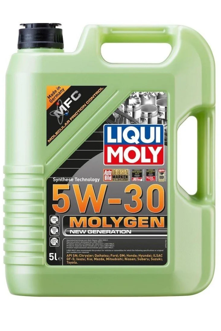 LIQUI MOLY 5W30 Motor Yağı Molygen New Generation 5 LT