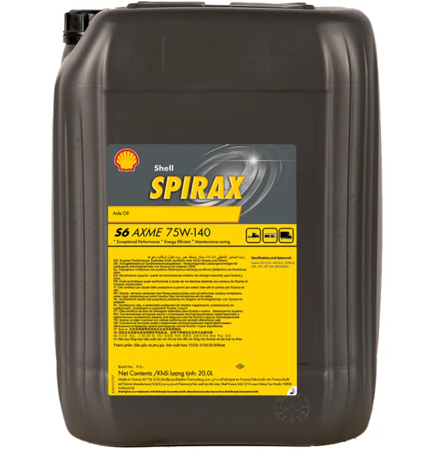SPIRAX S6 AXME 75W140 20 LT JC