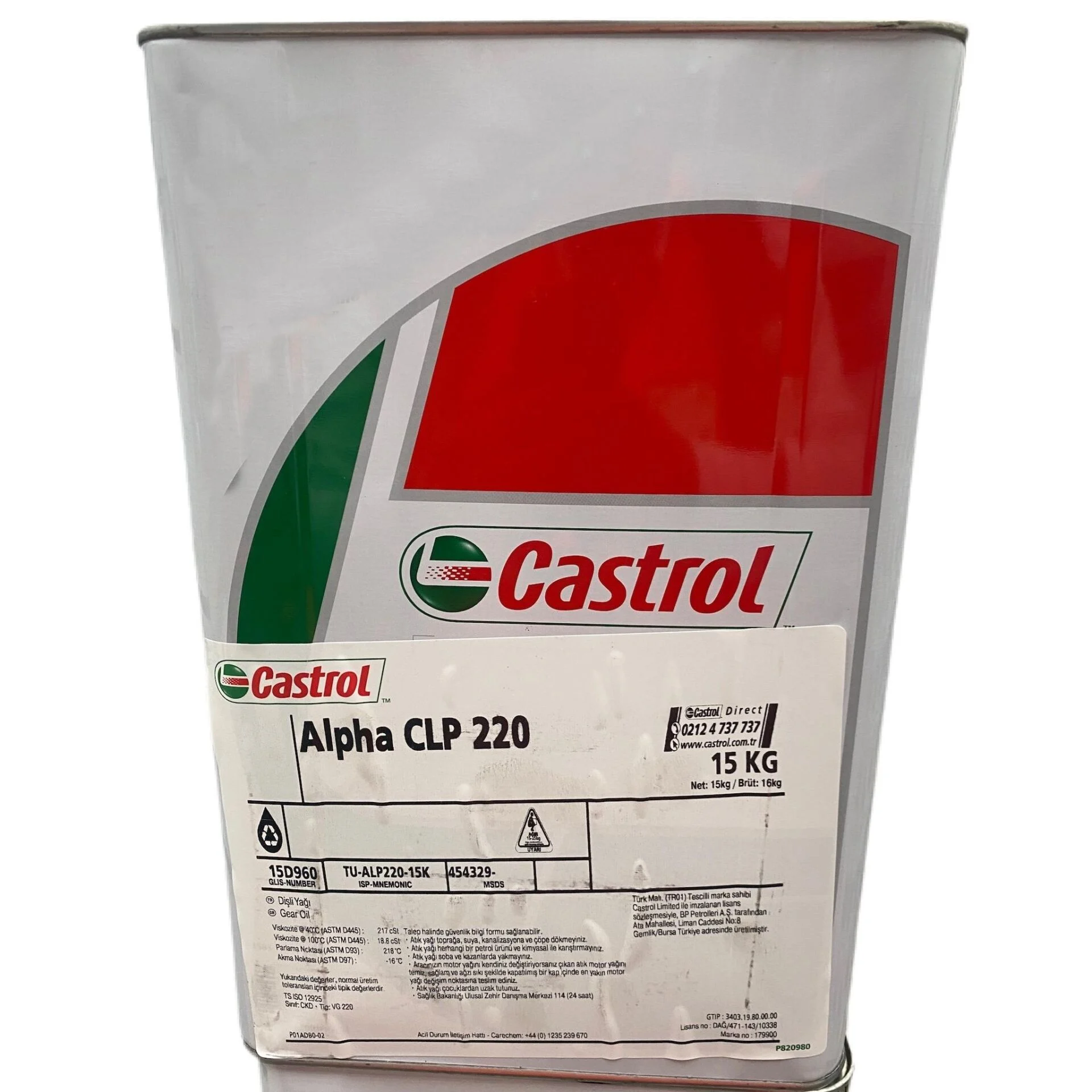 Castrol Alpha CLP 220 17 L
