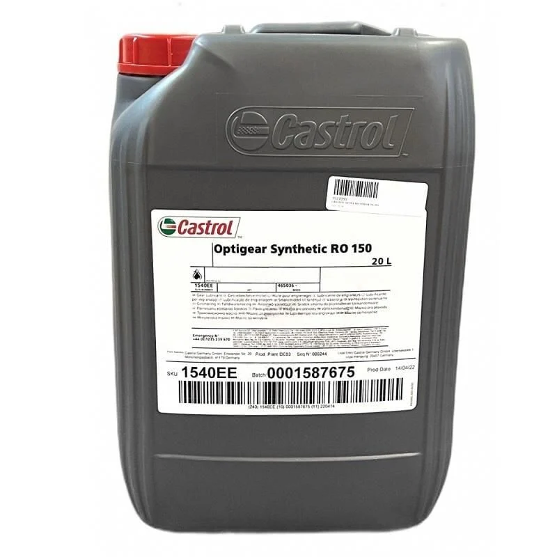 Castrol Optigear Synthetic RO 150 20 L