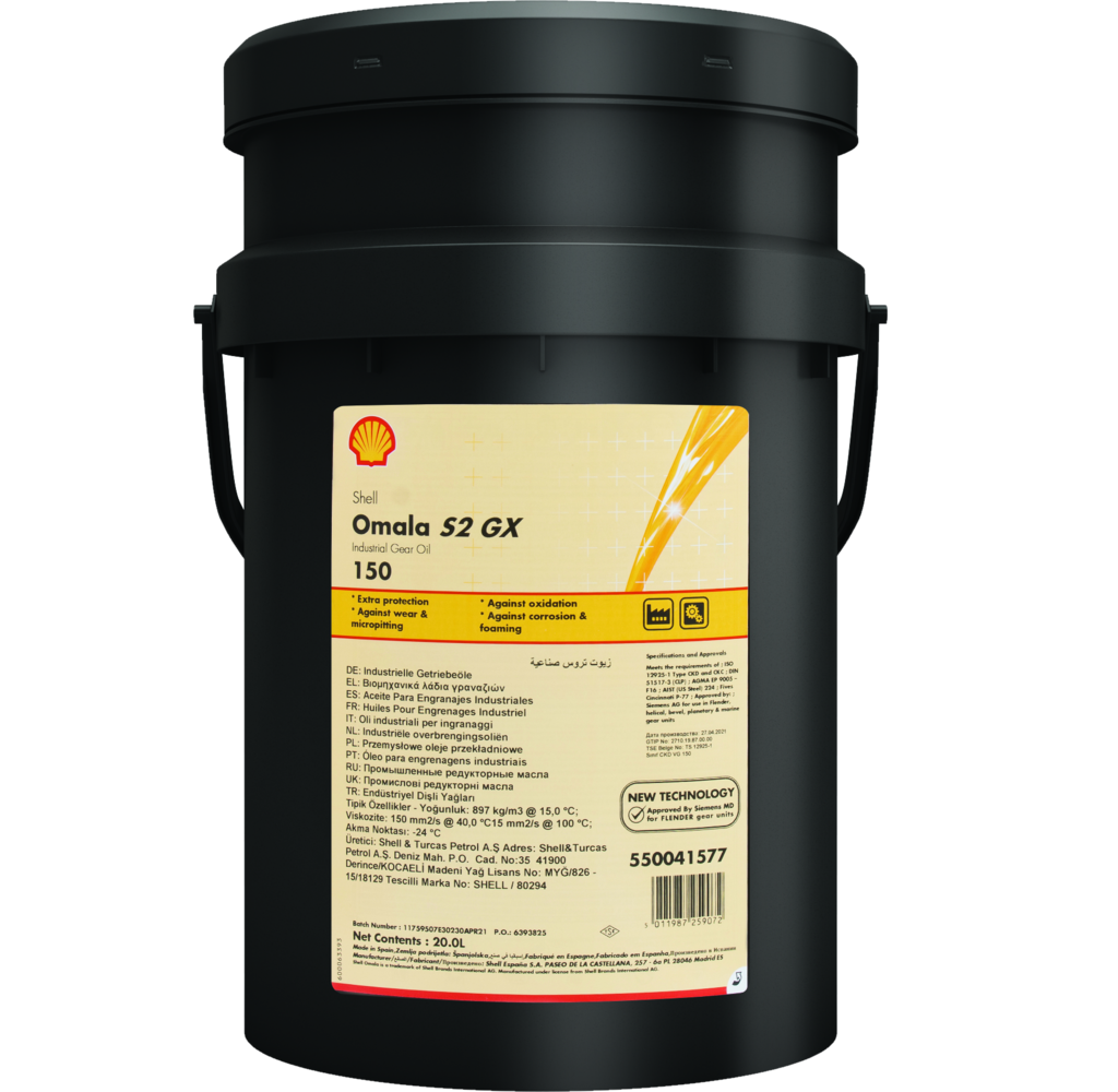 Shell Omala S2 GX 150 20 L