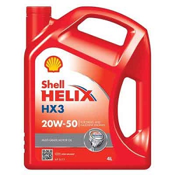 Shell Helix HX3 20W50 4 L