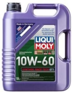 LIQUI MOLY 10W60 Motor Yağı Synthoil Race Tech GT1 5 LT