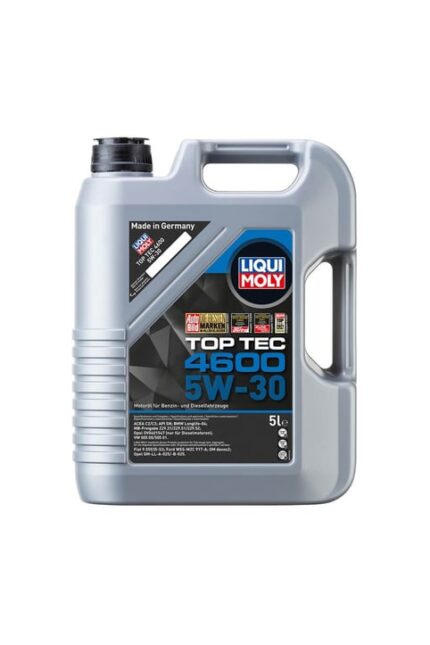 LIQUI MOLY 5W30 Motor Yağı Tam Sentetik TOP TEC 4600 5 LT